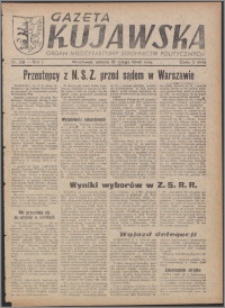 Gazeta Kujawska : organ międzypartyjnych stronnictw politycznych 1946.02.16, R. 1, nr 39