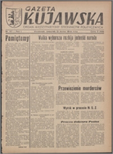 Gazeta Kujawska : organ międzypartyjnych stronnictw politycznych 1946.03.21, R. 1, nr 67