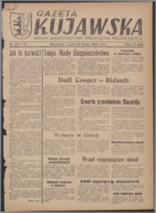 Gazeta Kujawska : organ międzypartyjnych stronnictw politycznych 1946.03.22, R. 1, nr 68