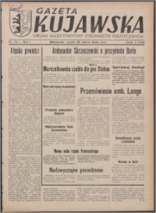 Gazeta Kujawska : organ międzypartyjnych stronnictw politycznych 1946.03.29, R. 1, nr 74