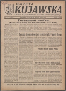 Gazeta Kujawska : organ międzypartyjnych stronnictw politycznych 1946.04.04, R. 1, nr 79
