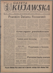 Gazeta Kujawska : organ międzypartyjnych stronnictw politycznych 1946.04.13-14, R. 1, nr 87