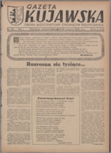 Gazeta Kujawska : organ międzypartyjnych stronnictw politycznych 1946.04.20-21, R. 1, nr 93