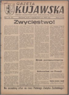 Gazeta Kujawska : organ międzypartyjnych stronnictw politycznych 1946.05.08-09, R. 1, nr 105