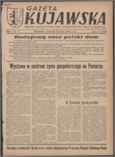 Gazeta Kujawska : organ międzypartyjnych stronnictw politycznych 1946.05.16, R. 1, nr 111