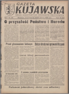 Gazeta Kujawska : organ międzypartyjnych stronnictw politycznych 1946.06.19-20, R. 1, nr 138