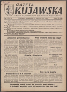 Gazeta Kujawska : organ międzypartyjnych stronnictw politycznych 1946.06.24, R. 1, nr 141