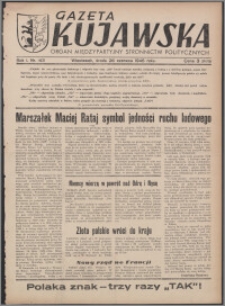 Gazeta Kujawska : organ międzypartyjnych stronnictw politycznych 1946.06.26, R. 1, nr 143