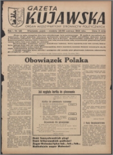 Gazeta Kujawska : organ międzypartyjnych stronnictw politycznych 1946.06.28-30, R. 1, nr 145
