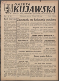 Gazeta Kujawska : organ międzypartyjnych stronnictw politycznych 1946.07.11, R. 1, nr 155