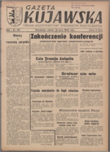 Gazeta Kujawska : organ międzypartyjnych stronnictw politycznych 1946.07.16, R. 1, nr 159