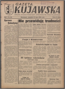Gazeta Kujawska : organ międzypartyjnych stronnictw politycznych 1946.07.18, R. 1, nr 161