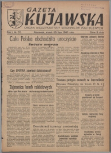 Gazeta Kujawska : organ międzypartyjnych stronnictw politycznych 1946.07.30, R. 1, nr 170