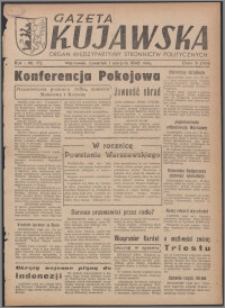 Gazeta Kujawska : organ międzypartyjnych stronnictw politycznych 1946.08.01, R. 1, nr 172