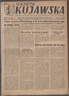 Gazeta Kujawska : organ międzypartyjnych stronnictw politycznych 1946.08.10-11, R. 1, nr 180