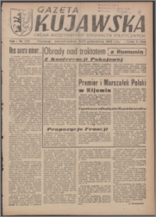 Gazeta Kujawska : organ międzypartyjnych stronnictw politycznych 1946.10.12-13, R. 1, nr 233
