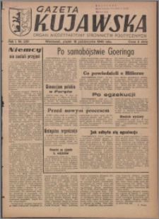 Gazeta Kujawska : organ międzypartyjnych stronnictw politycznych 1946.10.18, R. 1, nr 238