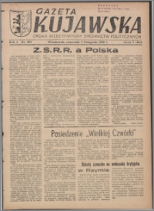 Gazeta Kujawska : organ międzypartyjnych stronnictw politycznych 1946.11.07, R. 1, nr 254