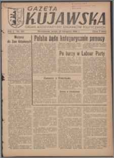 Gazeta Kujawska : organ międzypartyjnych stronnictw politycznych 1946.11.20, R. 1, nr 265