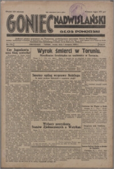 Goniec Nadwiślański 1928.08.01, R. 4 nr 175