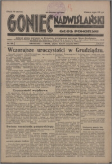Goniec Nadwiślański 1928.08.17, R. 4 nr 188