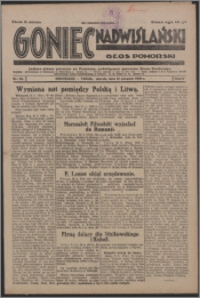 Goniec Nadwiślański 1928.08.21, R. 4 nr 191