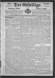 Der Gesellige : Graudenzer Zeitung 1898.07.12, Jg. 73, No. 160