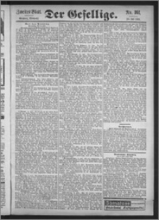 Der Gesellige : Graudenzer Zeitung 1898.07.13, Jg. 73, No. 161