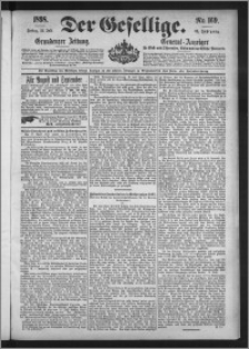 Der Gesellige : Graudenzer Zeitung 1898.07.22, Jg. 73, No. 169