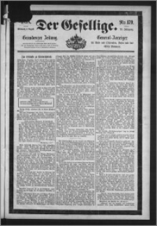 Der Gesellige : Graudenzer Zeitung 1898.08.03, Jg. 73, No. 179