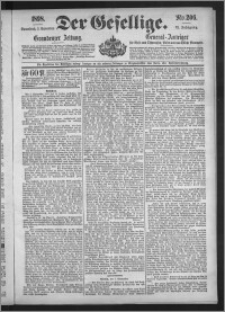 Der Gesellige : Graudenzer Zeitung 1898.09.03, Jg. 73, No. 206