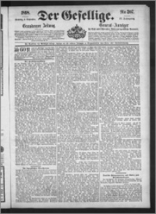 Der Gesellige : Graudenzer Zeitung 1898.09.04, Jg. 73, No. 207