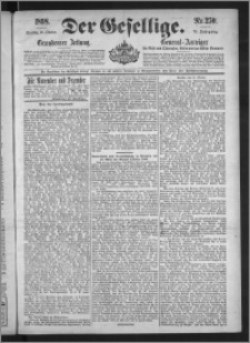 Der Gesellige : Graudenzer Zeitung 1898.10.25, Jg. 73, No. 250