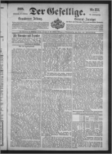 Der Gesellige : Graudenzer Zeitung 1898.10.26, Jg. 73, No. 251