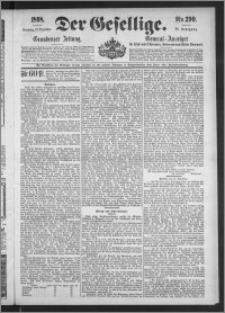 Der Gesellige : Graudenzer Zeitung 1898.12.11, Jg. 73, No. 290