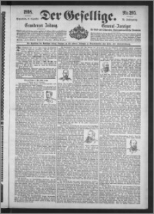 Der Gesellige : Graudenzer Zeitung 1898.12.17, Jg. 73, No. 295