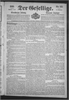 Der Gesellige : Graudenzer Zeitung 1899.07.02, Jg. 73, No. 153