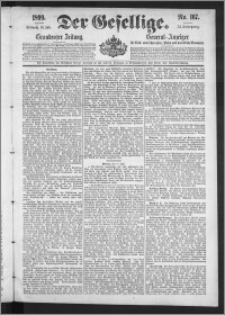 Der Gesellige : Graudenzer Zeitung 1899.07.19, Jg. 74, No. 167