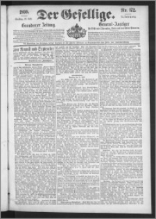 Der Gesellige : Graudenzer Zeitung 1899.07.25, Jg. 74, No. 172