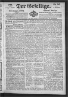 Der Gesellige : Graudenzer Zeitung 1899.09.03, Jg. 74, No. 207