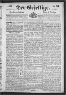 Der Gesellige : Graudenzer Zeitung 1899.12.03, Jg. 74, No. 284