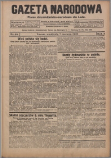 Gazeta Narodowa : pismo chrzescijańsko-narodowe dla Ludu 1925.06.07, R. 3, nr 46