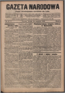 Gazeta Narodowa : pismo chrzescijańsko-narodowe dla Ludu 1925.06.24, R. 3, nr 51