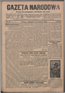Gazeta Narodowa : pismo chrzescijańsko-narodowe dla Ludu 1925.06.28, R. 3, nr 52