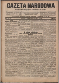 Gazeta Narodowa : pismo chrzescijańsko-narodowe dla Ludu 1925.07.15, R. 3, nr 59 + dod.