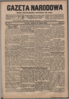 Gazeta Narodowa : pismo chrzescijańsko-narodowe dla Ludu 1925.07.26, R. 3, nr 63 + dod.
