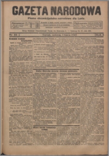 Gazeta Narodowa : pismo chrzescijańsko-narodowe dla Ludu 1925.08.01, R. 3, nr 66 + dod.
