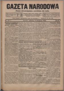 Gazeta Narodowa : pismo chrzescijańsko-narodowe dla Ludu 1925.08.08, R. 3, nr 69 + dod.
