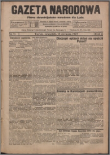 Gazeta Narodowa : pismo chrzescijańsko-narodowe dla Ludu 1925.08.13, R. 3, nr 71