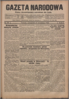 Gazeta Narodowa : pismo chrzescijańsko-narodowe dla Ludu 1925.09.17, R. 3, nr 86